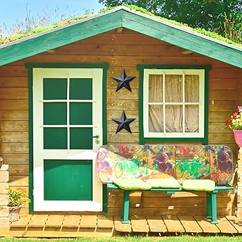 Amazon.com: COOZZYHUOR 15.5”2Pcs Barn Star Wall Decor Texas Stars